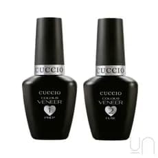 Kit Passo 1 + Passo 2 Fuse Veneer 13ml Cuccio Preparadores Unhas de Gel Desidratador e Adesivador