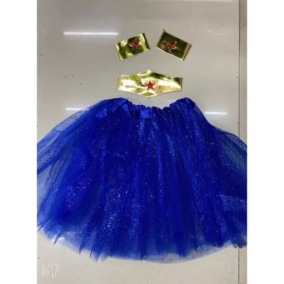 Kit Fantasia Mulher Maravilha