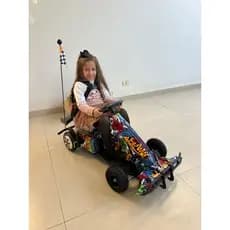 KART karting eletronico foston GT1000 - 36V cor futebol