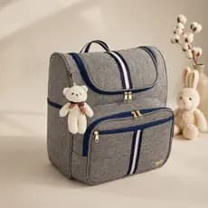 Mochila Bebê Infantil Maternidade 2 em 1 faixa  menino menina AMOR