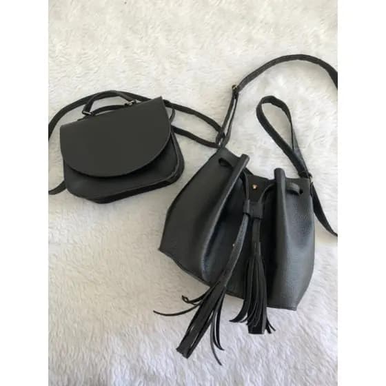 Bolsa saco preta brechó)