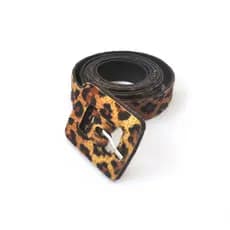 Cinto animal print (brecho)