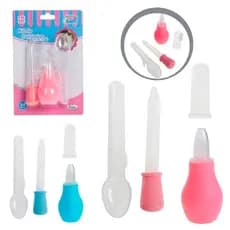 Kit de Cuidados para Bebês 4 Peças Rosa e Azul - Art Baby