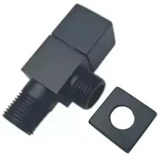 REGISTRO PRETO DE INOX PARA DUCHA HIGIENICA