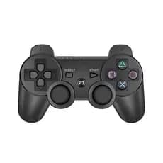 Controle Gamer Sem Fio Doubleshock Compatível Console 3°geração T&Z P3 Black