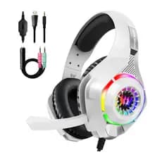 Headset Gamer Profissional Com Microfone Estéreo Led Rgb T&Z GS410