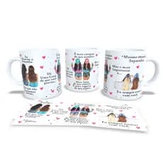 Caneca personalizada - Se houver o amanhã (Amigas)