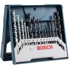 Bosch Jogo brocas alvenaria/metal/Madeira Mini X-line 15 pçs