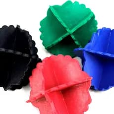 Esfera Bate Roupas 4 Unidades Pra Maquina E Tanquinho
