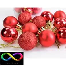 Bolas de Natal 4 cm kit c/15 , O Toque Perfeito para Sua Árvore