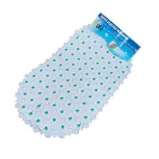 TAPETE PRA BANHEIRO BOX  COM VENTOSA ANTI-DERRAPANTE 65x35