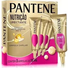 Kit Ampola Capilar Pantene Pro-V Nutrição Umectante.