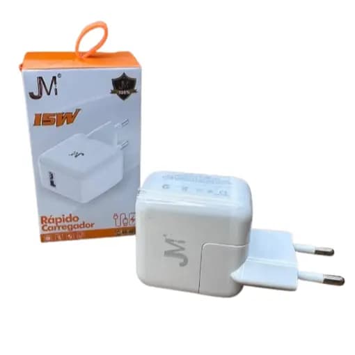 Fonte Carregador USB 15w Carga Rápida JM