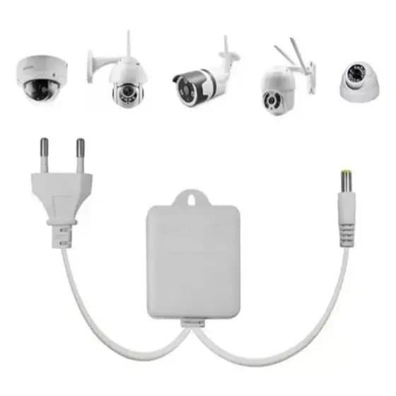 Kit 6 Fonte Original Para Câmera Ip Speed Dome - 12v-2a