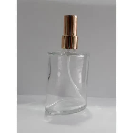 Kit Frasco De Vidro 100ml C/ Spray Luxo R18 Perfumes 05 Und