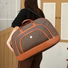 Bolsa de Viagem Impermeável Envio Estampa Sortida Mala de Academia Fitness Unissex Masculina Feminina