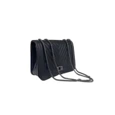 Bolsa Feminina com Alça Corrente Multiuso Moda Clássica Elegante Xadrez