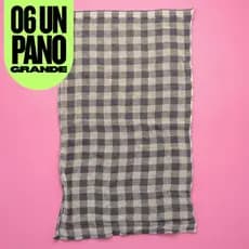6 Panos de Chão Xadrez 70x45cm Extra Grande Algodão 100% | Overloque nas Bordas | Absorção Forte