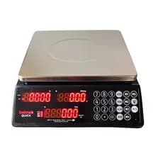 Balança Comercial com Lacre INMETRO Digital 33kg  Bivolt Balmak  Bateria e Prato inox Não é De Feira