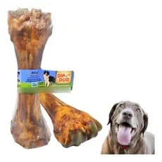 KIT 2 Osso Canela  Bovina Desidratado Para Cachorro Sabor Carne DIP DOP