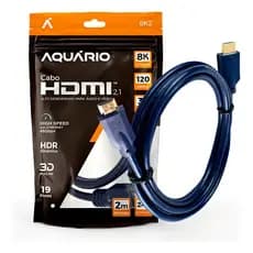 Cabo Hdmi 2.1 8k 120Hz 3D P/ Tv e Games Ps5 Ps4 Xbox 2 METRO