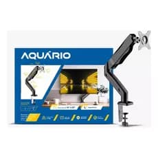 Suporte Braço Articulado Pistão a Gás Mesa Monitor Tela Curva ou Plana 14 A 32 Polegadas