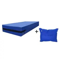KIT Capa para Colchão Solteiro Impermeável + 1 Capa para Travesseiro 50 x 70 cm - 100% poliéster
