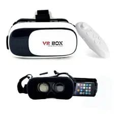 Óculos Vr Box- Celular - 3D Virtual + Controle Bluetooth - Melhor Preço