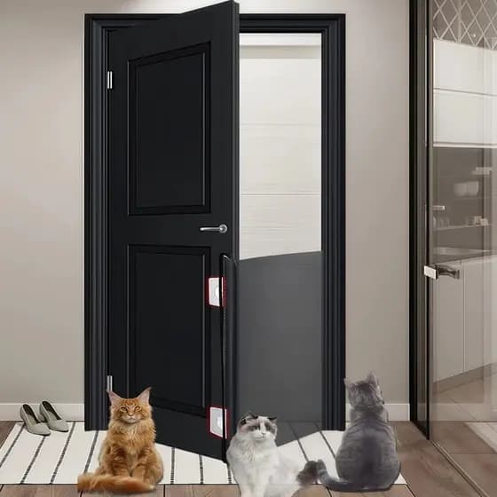 Tela de Proteção Retrátil para Pet e Bebê Sem Furos - Envio Em 24h