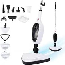 Mop a Vapor 12 em 1 Multifuncional com Acessórios para Limpeza de Pisos, Carpetes e Estofados - PRONTA ENTREGA