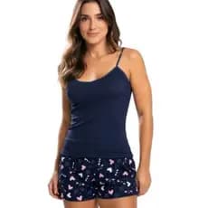 Pijama canelado feminino Pijama feminino confortável