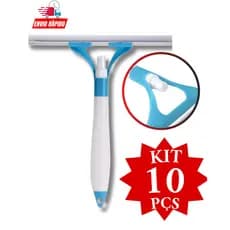 Rodo Rodinho Limpa Vidros Spray  2 Em 1 Com Reservatorio Borrifador Promoção