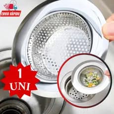 Ralo Ralinho Ralo Japonês  9 cm Inox  Para Pia Cozinha Válvula Americana Borda Larga Universal