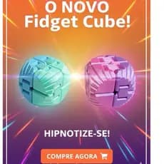 Brinquedo Fidget Cube Articulado Relaxante - Pronta Entrega"