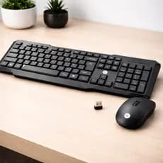 Kit Teclado Mouse Sem Fio Para PC e Notebook Prático USB 10 Metros Bright