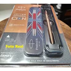 Caneta Esferográfica PARKER Jotter Anti microbiana Aço Inoxidável CION
