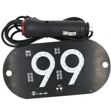 Luminoso Placa De Led Uso Interno Com Plugue LIGA / DESLIGA Para Aplicativos de Transporte