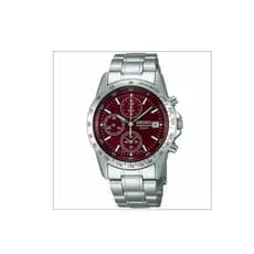 Relógio Cronógrafo Aço Inoxidável Seiko Spirit Sbtq045 100m Made in Japan