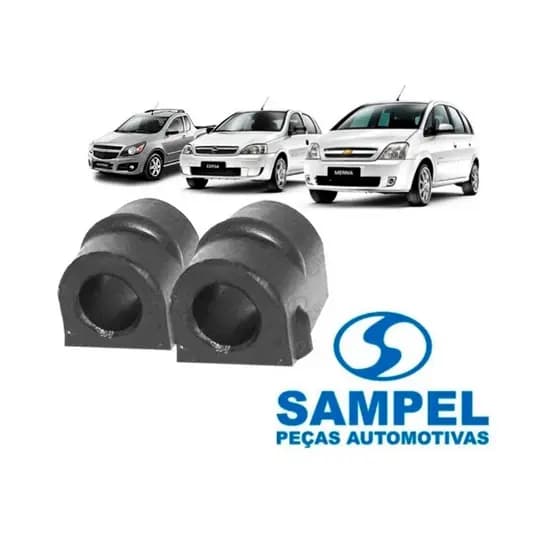 Par De Buchas Da Barra Estabilizadora GM Vectra Meriva Astra Prisma 2009 2010 2011 Sampel