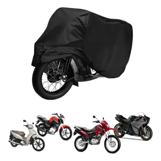 Capa De Cobrir Moto Couro Impermeável Contra Sol Chuva CROSSER S ABS