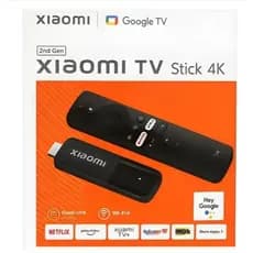Xiaomi Mi Tv Stick Resolução 4K Android TV 8GB/ Quad -Core / Wifi 6 e Google assistente