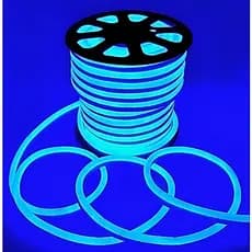 Mangueira De Led Neon Flex 15 Metros + Conector Luz Azul