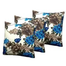 3 Capas para Almofadas Lisas E Estampadas com Zíper  Invisível , 45cm X 45cm