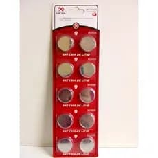 Cartela Bateria 3v Cr2450 MOX (Blister C/10)