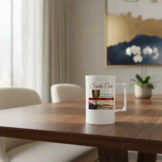 60  Caneca Mulher Virtuosa. Lembrancinha Santa Ceia, Evangélicos, Irmãs, Salmos