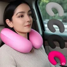 Almofada de Pescoço para Viagem Almofada Descanso de Cabeça Almofada Cervical