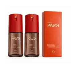 Kit 2 Deo Corporal Natura Kaiak Feminino  100ml Cada Original Perfumado Frescor Diário