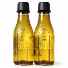 Kit com 2 Óleos Trifásicos Natura Ekos Maracujá Refil 100ml cada - Hidratação Corporal E Perfume Pós-Banho Suave