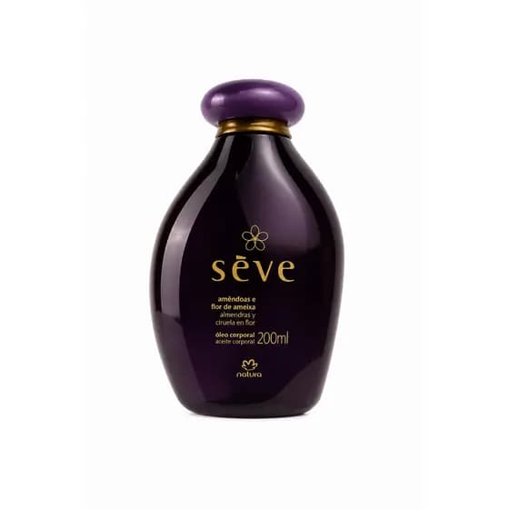 Óleo Corporal Sève Amêndoas e Flor de Ameixa Natura 200ml Original