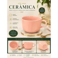 Caneca Jumbo Cores 450ml - Design Moderno e Multifuncional